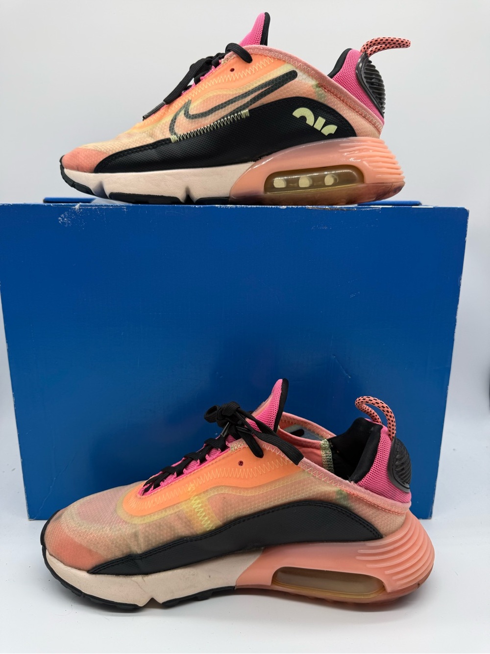 Nike Air Max 90 2090 'Neon Highlighter' Women's Sneakers Size US 6,5 |CT1290-700